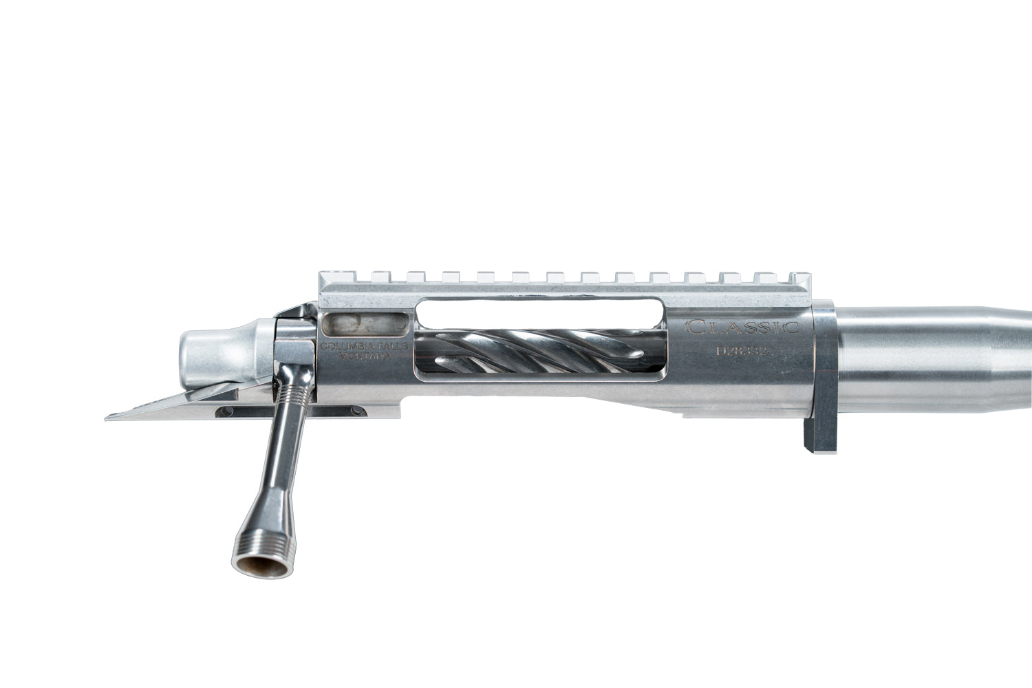 Barreled Action - 22 Creedmoor - Steel-Straight Flute + Defiance Classic Short Action