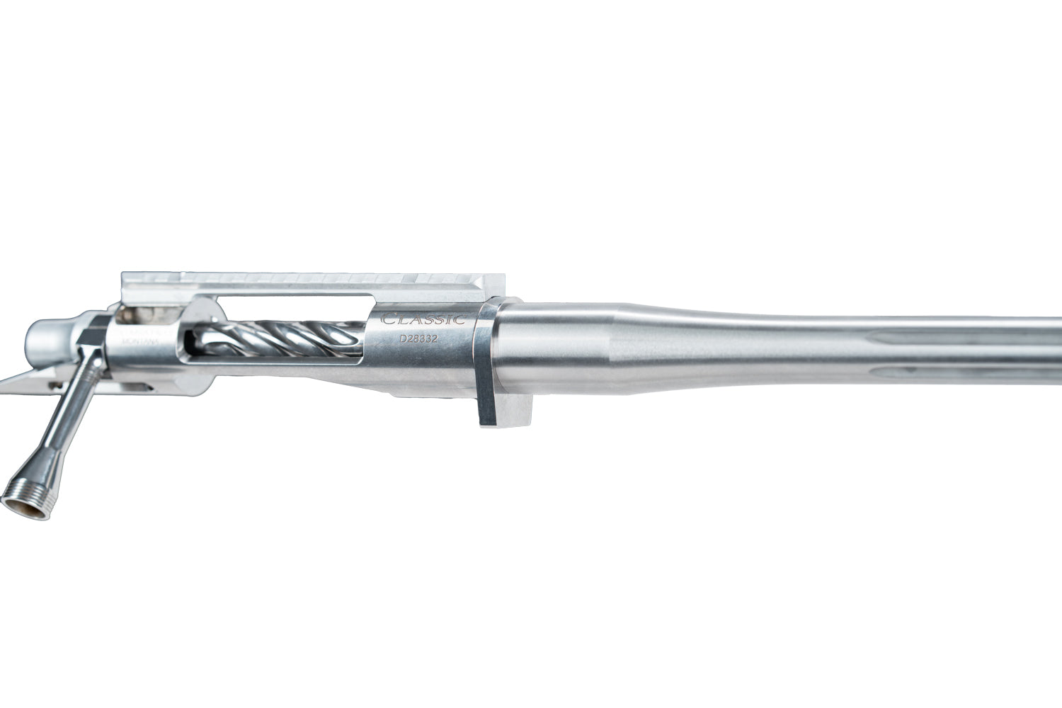 Barreled Action - 22 Creedmoor - Steel-Straight Flute + Defiance Classic Short Action