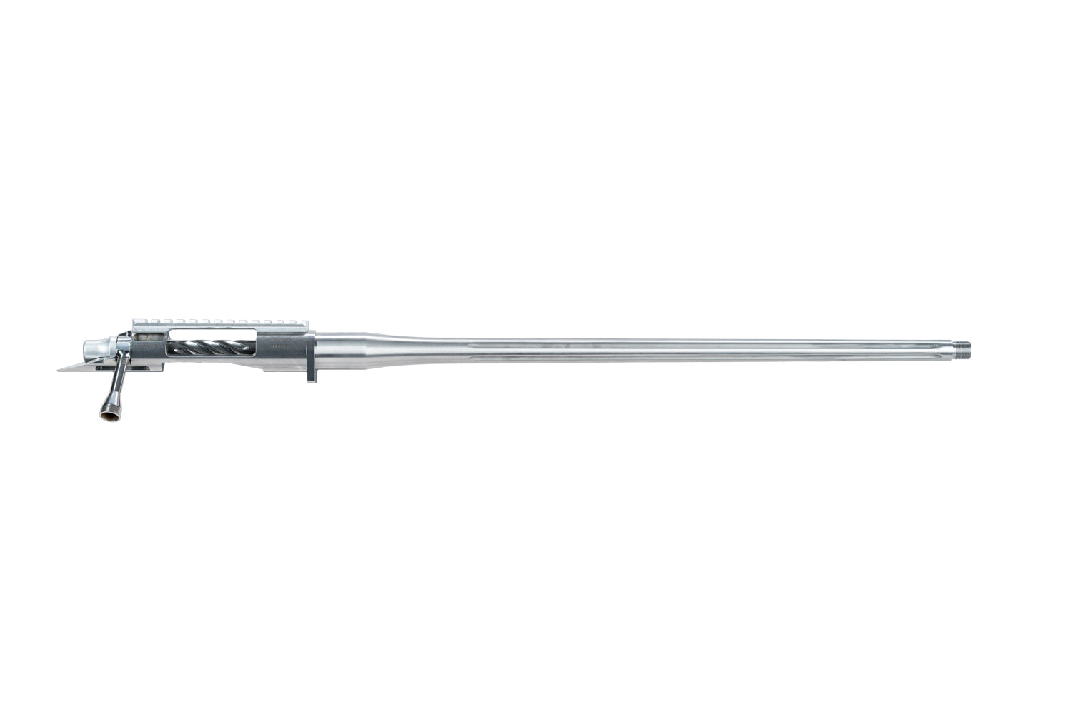 Barreled Action - 22 Creedmoor - Steel-Straight Flute + Defiance Classic Short Action