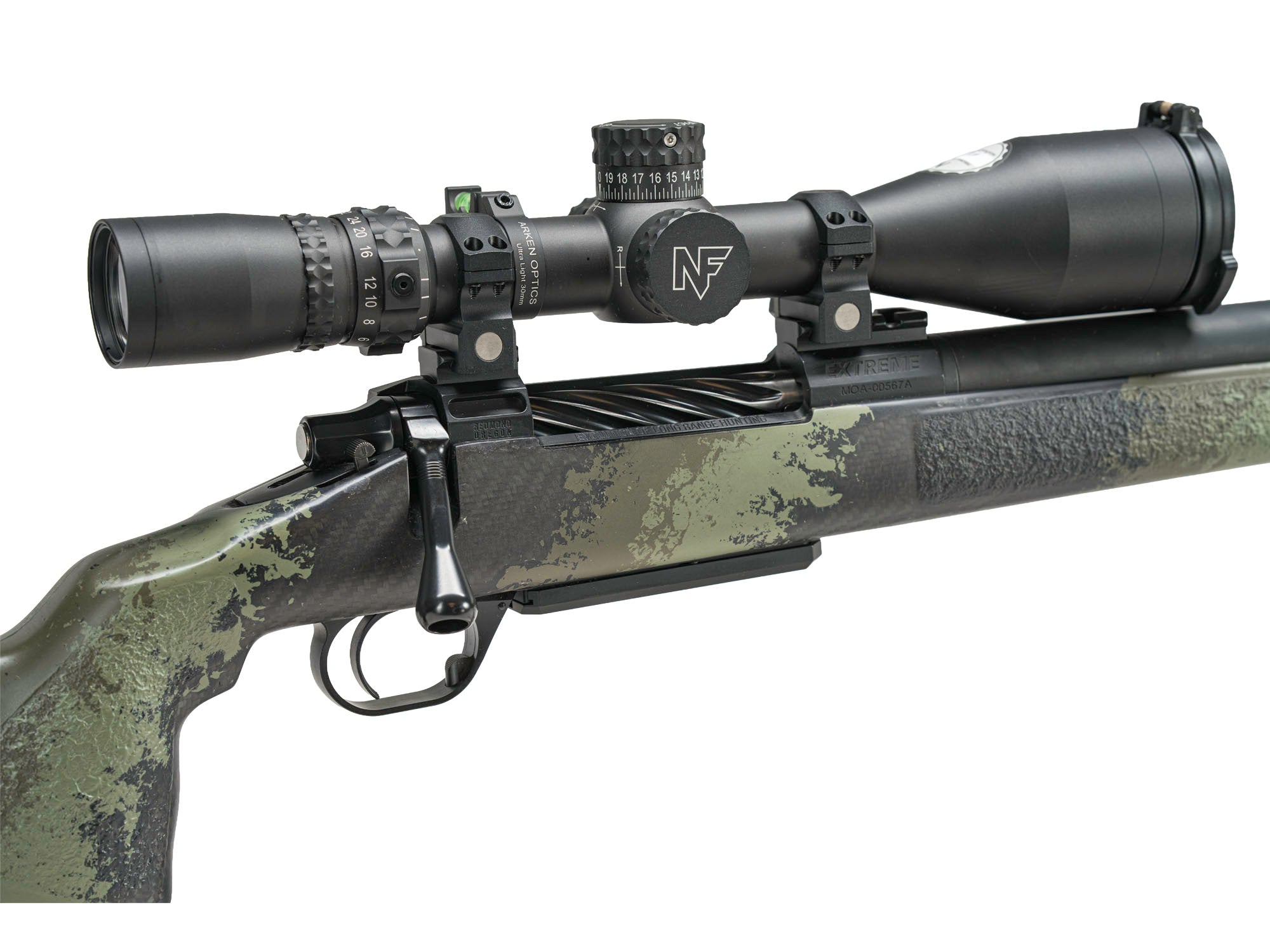 MOA RIFLES - EXTREME LRH TITANIUM - INTEGRAL SUPPRESSED BARREL - 7 PRC