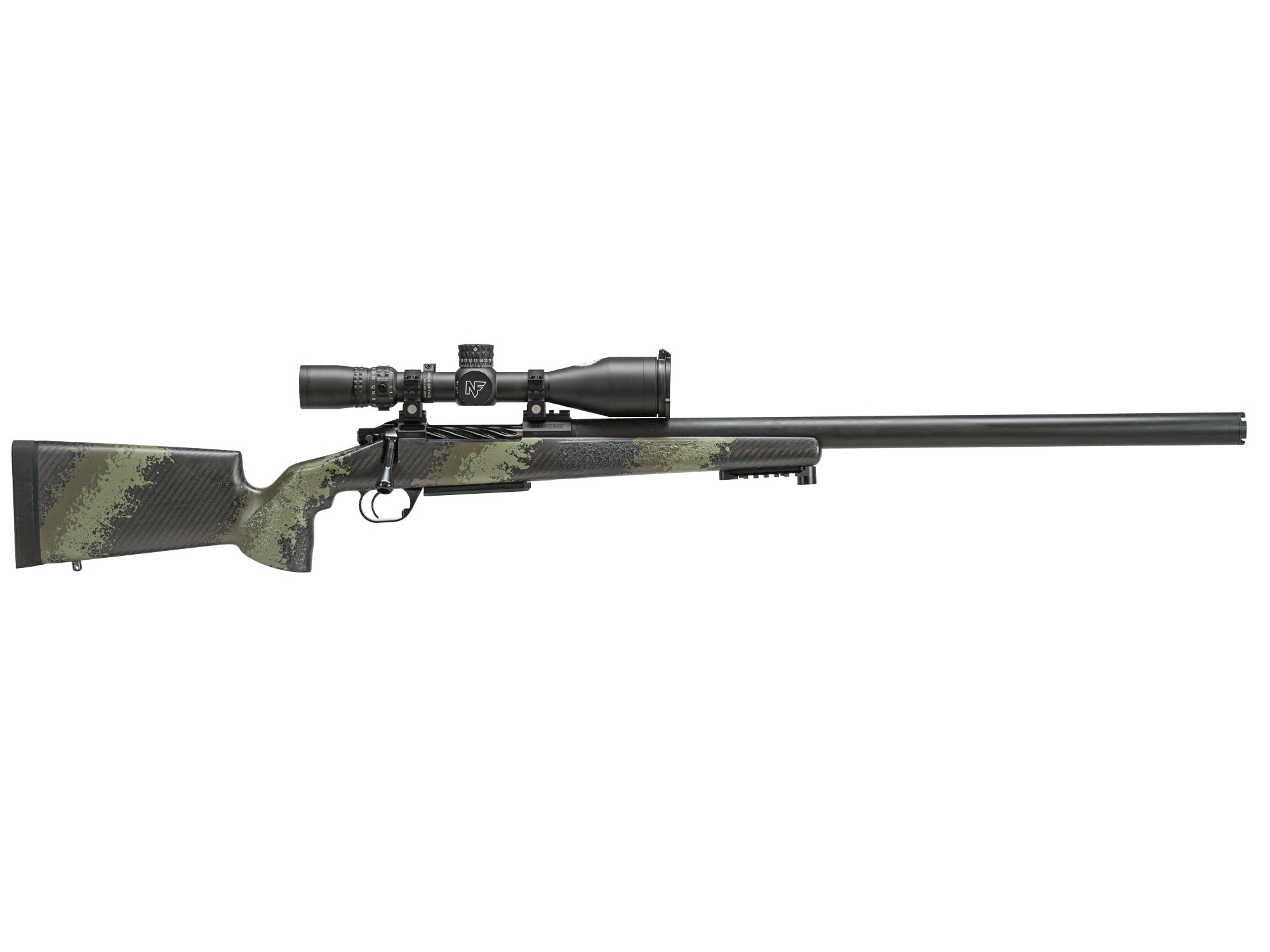 MOA RIFLES - EXTREME LRH TITANIUM - INTEGRAL SUPPRESSED BARREL - 7 PRC