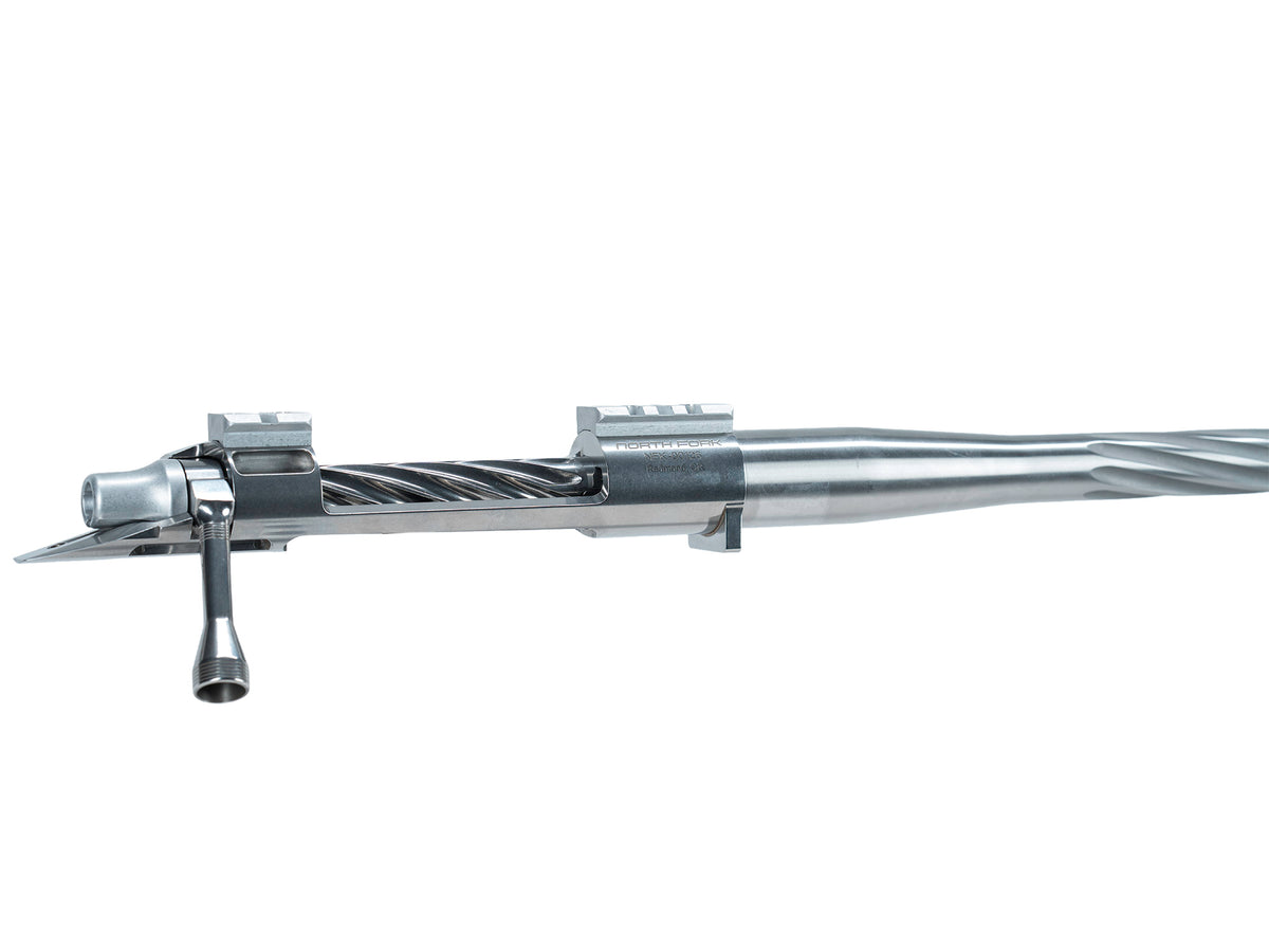 Barreled Action - 7 PRC - Steel Spiral Fluted