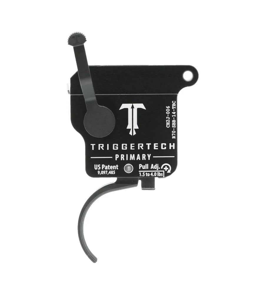TriggerTech Primary — Remington 700 (Traditional Curved, PVD Black)