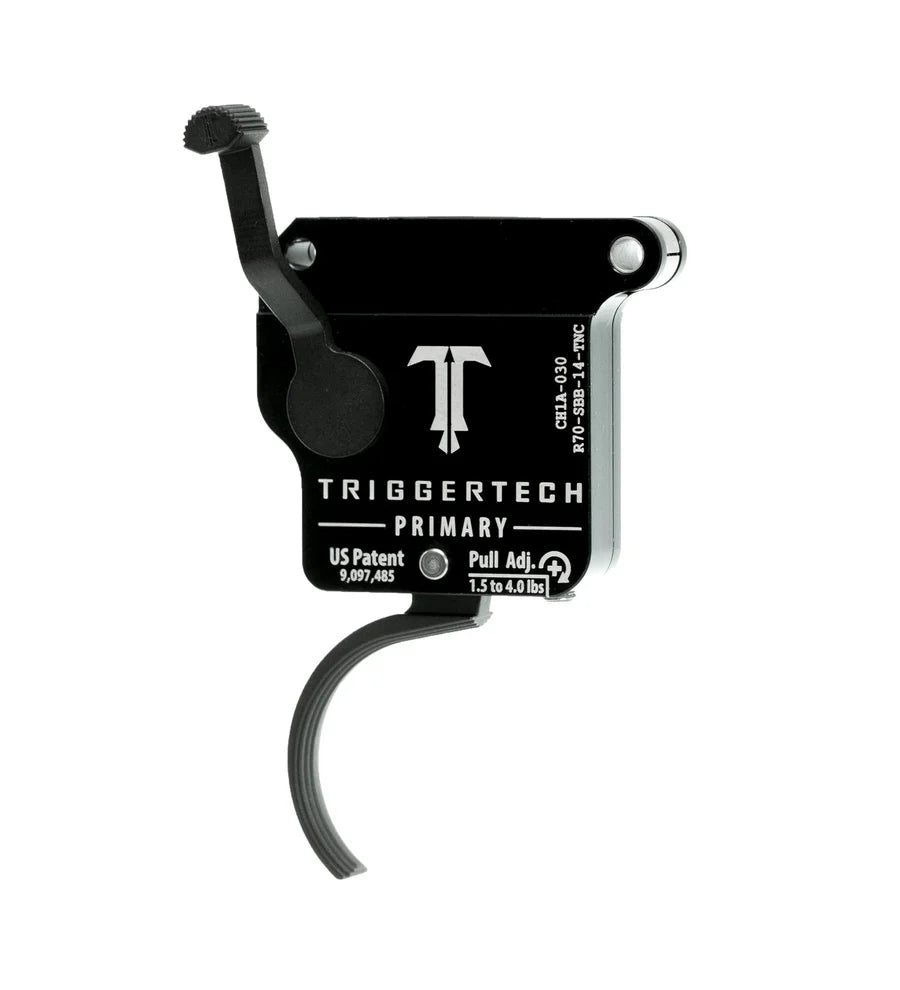 TriggerTech Primary — Remington 700 (Traditional Curved, PVD Black)
