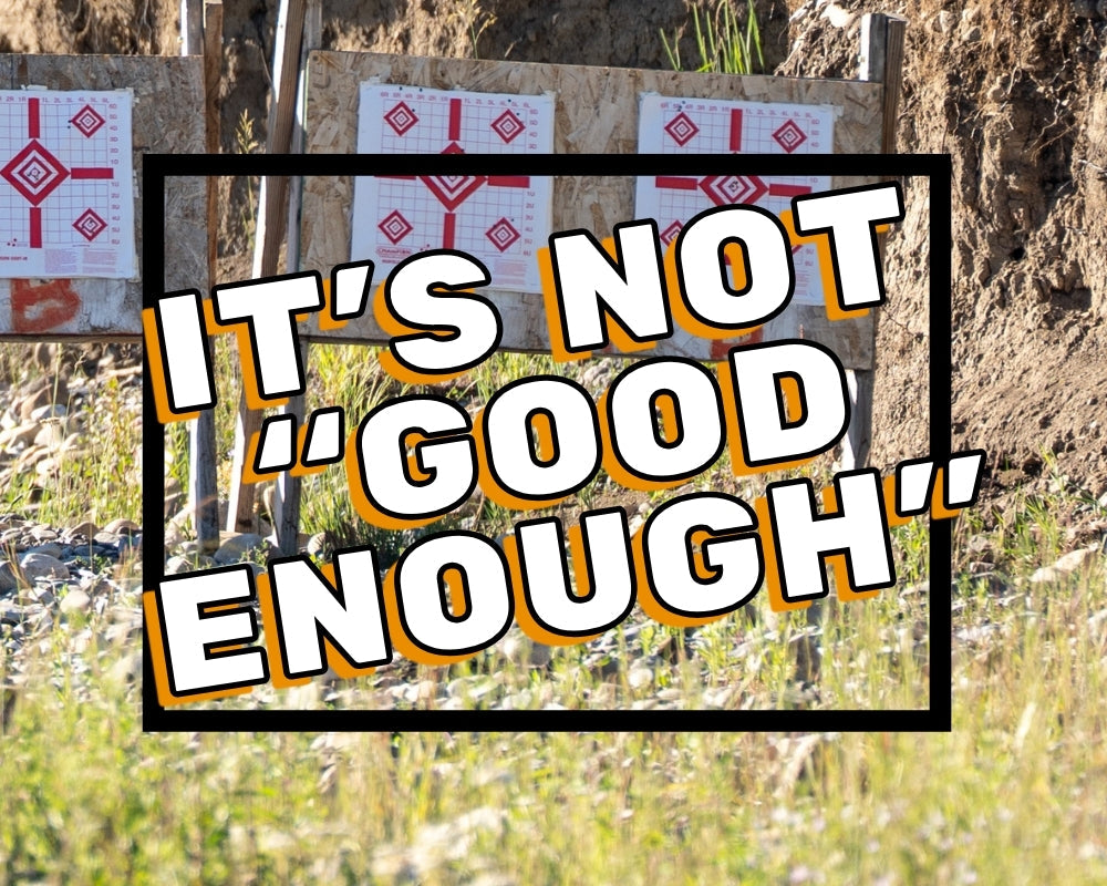 Don't Call It 'Just Good Enough'