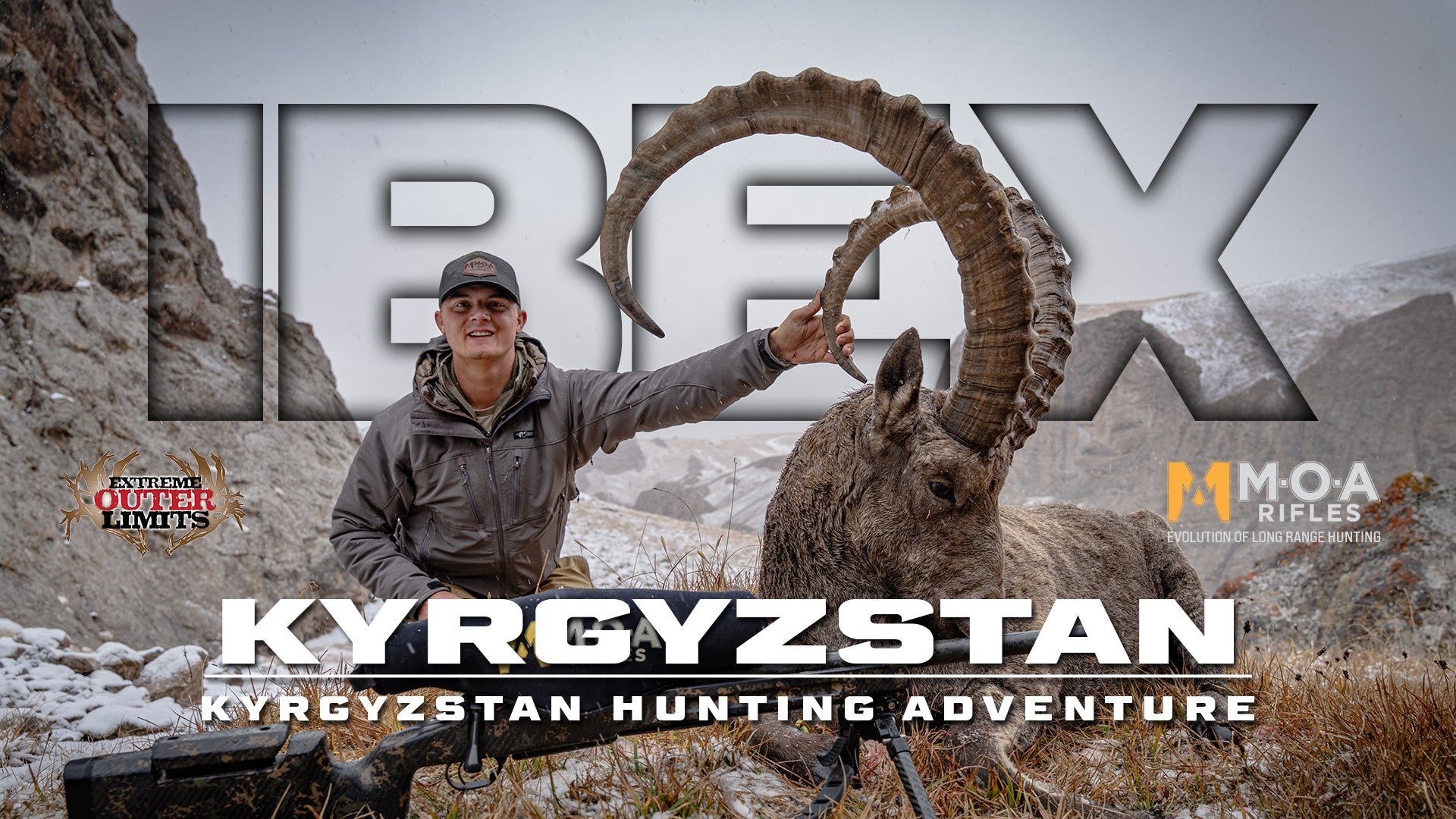 615 Yards in Kyrgyzstan: The MOA Hybrid Hunter on the World's Most Extreme Ibex Hunt