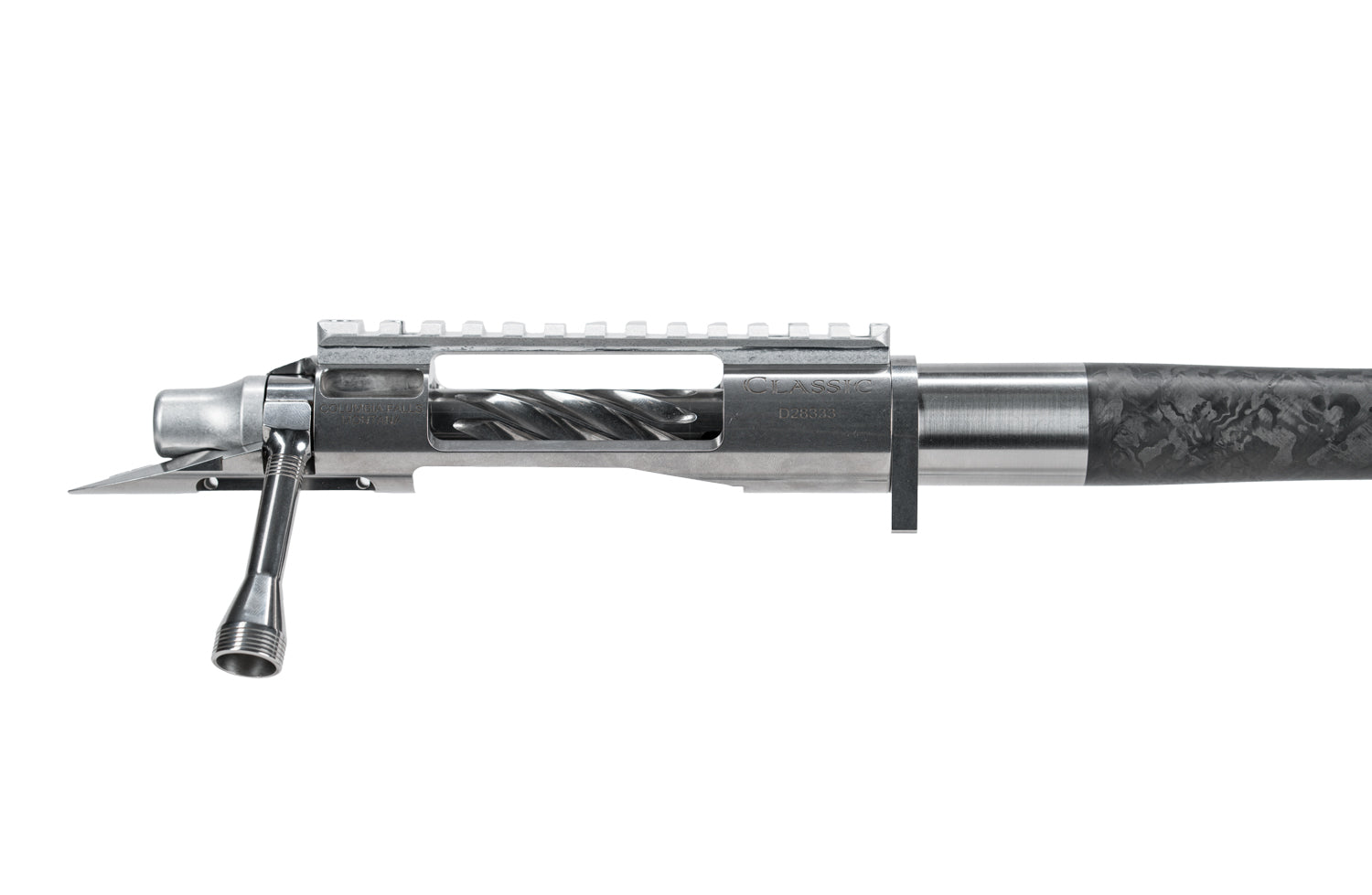 Barreled Action - 22 Creedmoor Carbon  + Defiance Classic Short Action