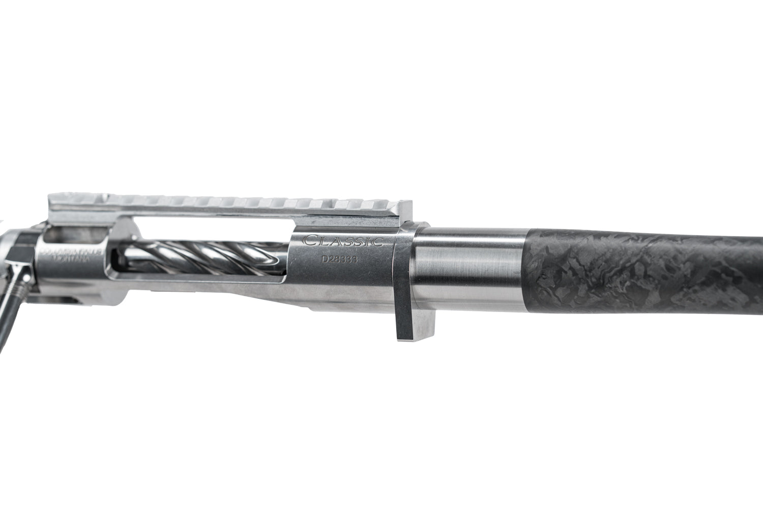 Barreled Action - 22 Creedmoor Carbon  + Defiance Classic Short Action