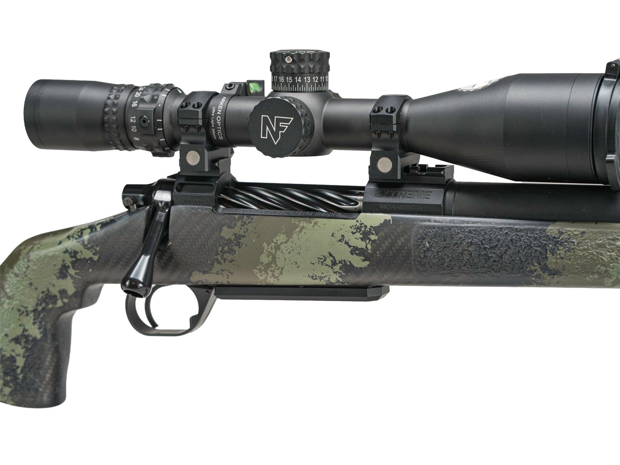 MOA RIFLES - EXTREME LRH TITANIUM - INTEGRAL SUPPRESSED BARREL - 7 PRC