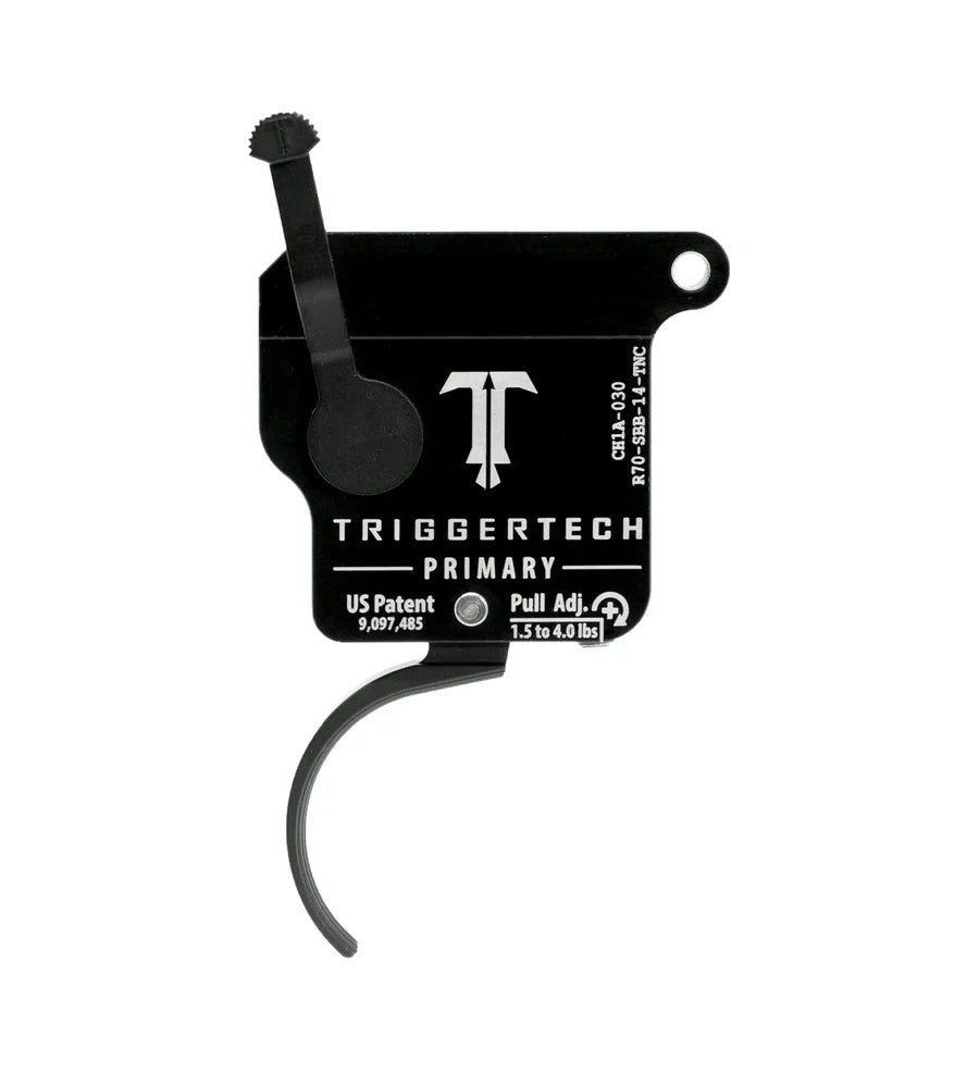 TriggerTech Primary — Remington 700 (Traditional Curved, PVD Black)