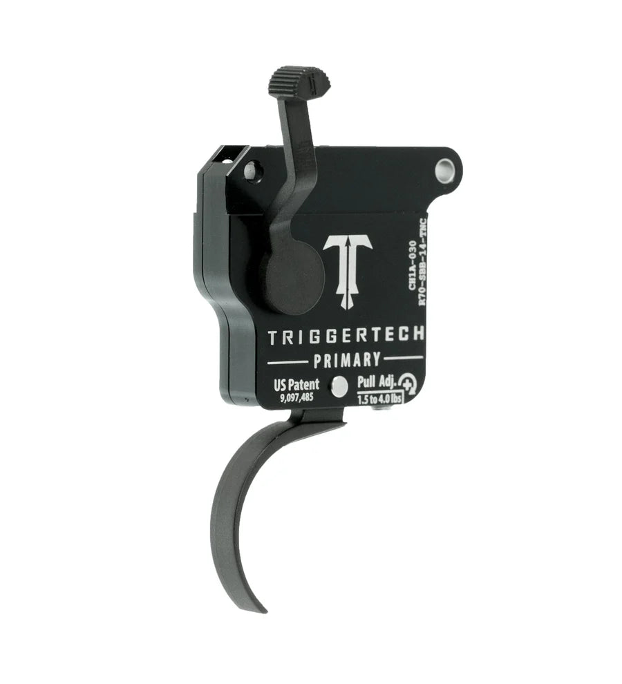 TriggerTech Primary — Remington 700 (Traditional Curved, PVD Black)