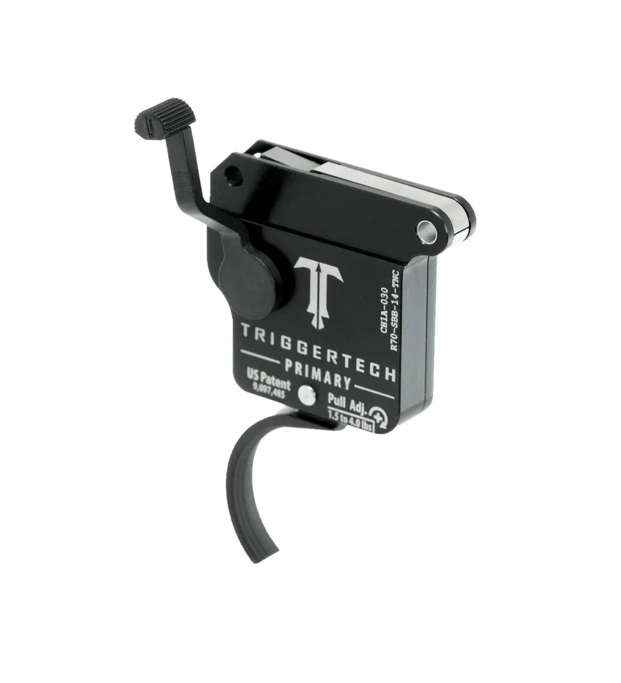 TriggerTech Primary — Remington 700 (Traditional Curved, PVD Black)